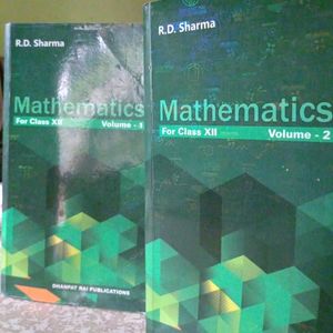 RD SHARMA VOL1 AND VOL2