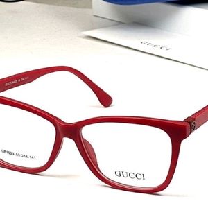 Gucci Frames Spectacles For Mens And Womens Red