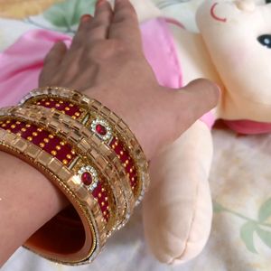 Beautiful Red Bangles