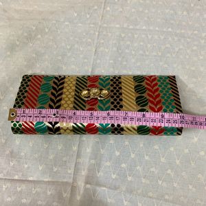 Brand New zari Clutch