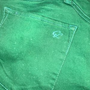 Green Women Jeans