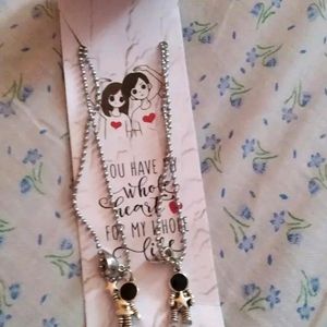 Couple Heart Lockets | Magnet Pendants