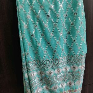 Heavy Designer Work Saree