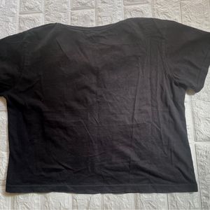 Black Oversized T Shirt