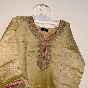 Chanderi Festive Kurta New