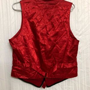 Barneys Red Waistcoat