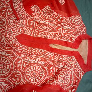 Lucknow Kadhai Pure Georgette Kurta