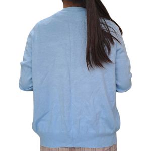 Blue Cardigan