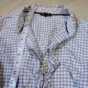 Soft Casual Checked Shirt Size 30-34