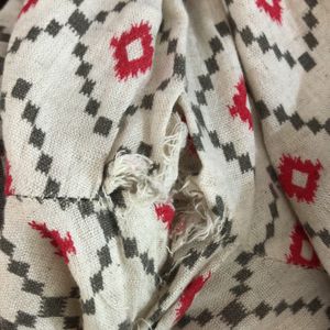 Off White Printed Kurta(Women’s)