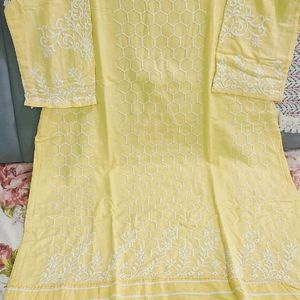 Yellow Kurta