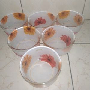 Glass Cup,Plate And Bowl