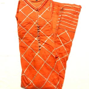 Orange Party Wear