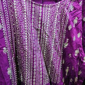 Rangila Wine Colour beautiful Anarkali