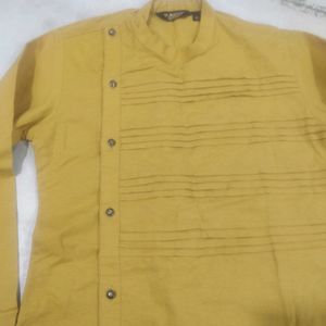 Boys Yellow Kurta