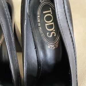 Tod’s Platform Loafer Heels