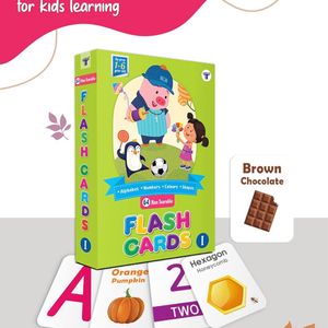 Flash Cards-Alphabet,Numbers,Colors & Shapes