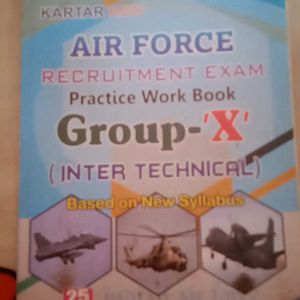 Air Force Recruitment Exam Practice Book Group X