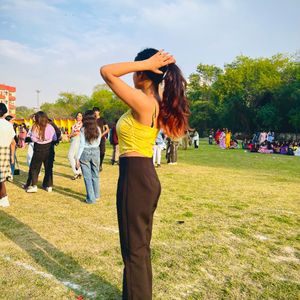 Yellow Bandana Top