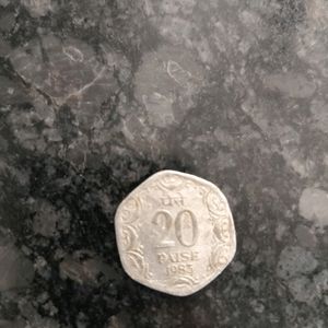 20paise Coins 1983 Year