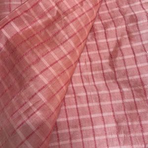 Pink Mirror Work Saree