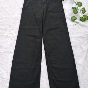 H&M Black Twill Trouser