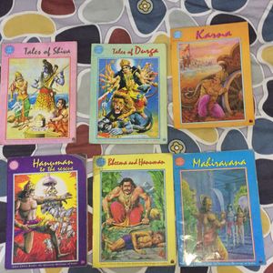 Mythological Books ( Set Of 6 )