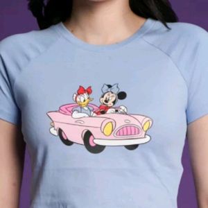 BONKERS CORNER DISNEY CROP TOP