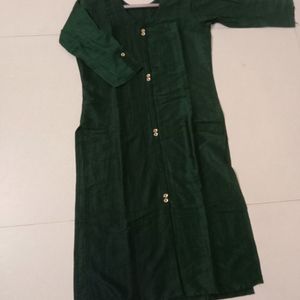 Dark Green Kurti