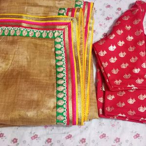 FreeSaree  Brown