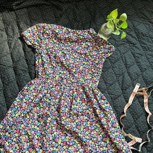 SALE!! A Multicoloured Dress For Party Or Casual