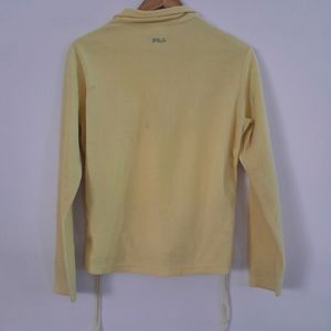 Yellow Casual Sweatshirt (Women's)