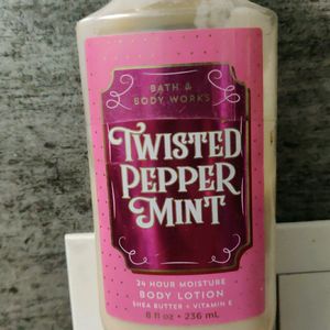 Bbw Twisted Peppermint Lotion