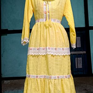 Tiered Kurta Dress