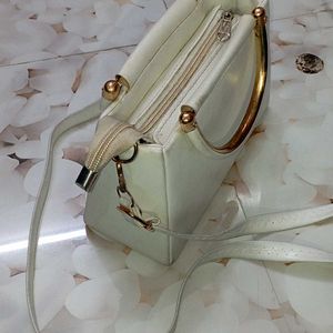 White Sling Bag