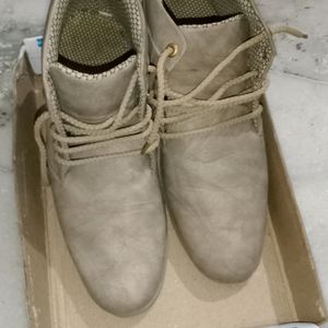 Cream Colour Boots