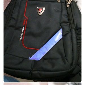 Combo Of 2 Black Big School And Laptop Bags