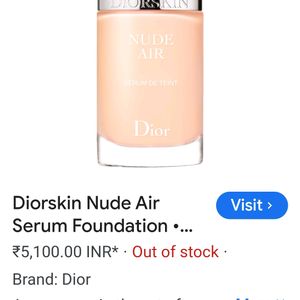 Diorskin Nude Air Serum Foundation (IVORY)