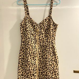 Cheetah Print H&M Bodycon Dress