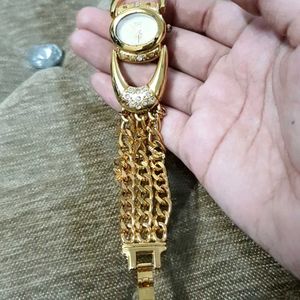 Golden Beautiful Watch