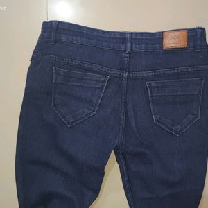 Dark Blue Denim Jeans