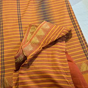 Graceful Comfort: Pure Silk Saree