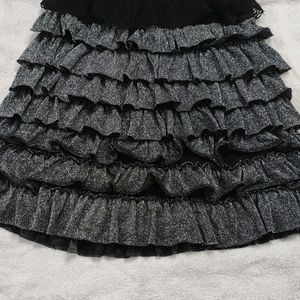 Frilled Mini Skirt