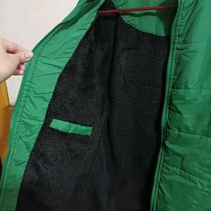 Green Full Sleeves Jacket