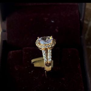 Rose Plated Gold Adjustable Ring