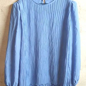 Oversized Fashion Top Blouson Blue 💙