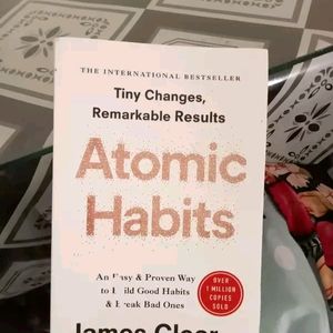 ATOMIC HABIT  BY JAMES CLEAR