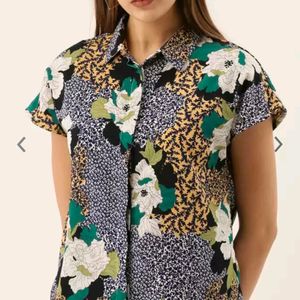 Campus Sutra Women Multicoloured Shirt