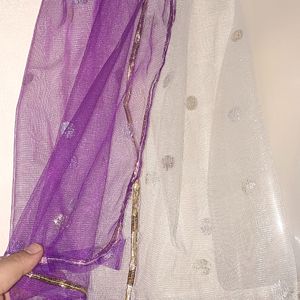 Dual Shade Netty Dupatta