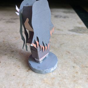 Anime Demon Slayer Nezuko Chibi Figurine(Paper)